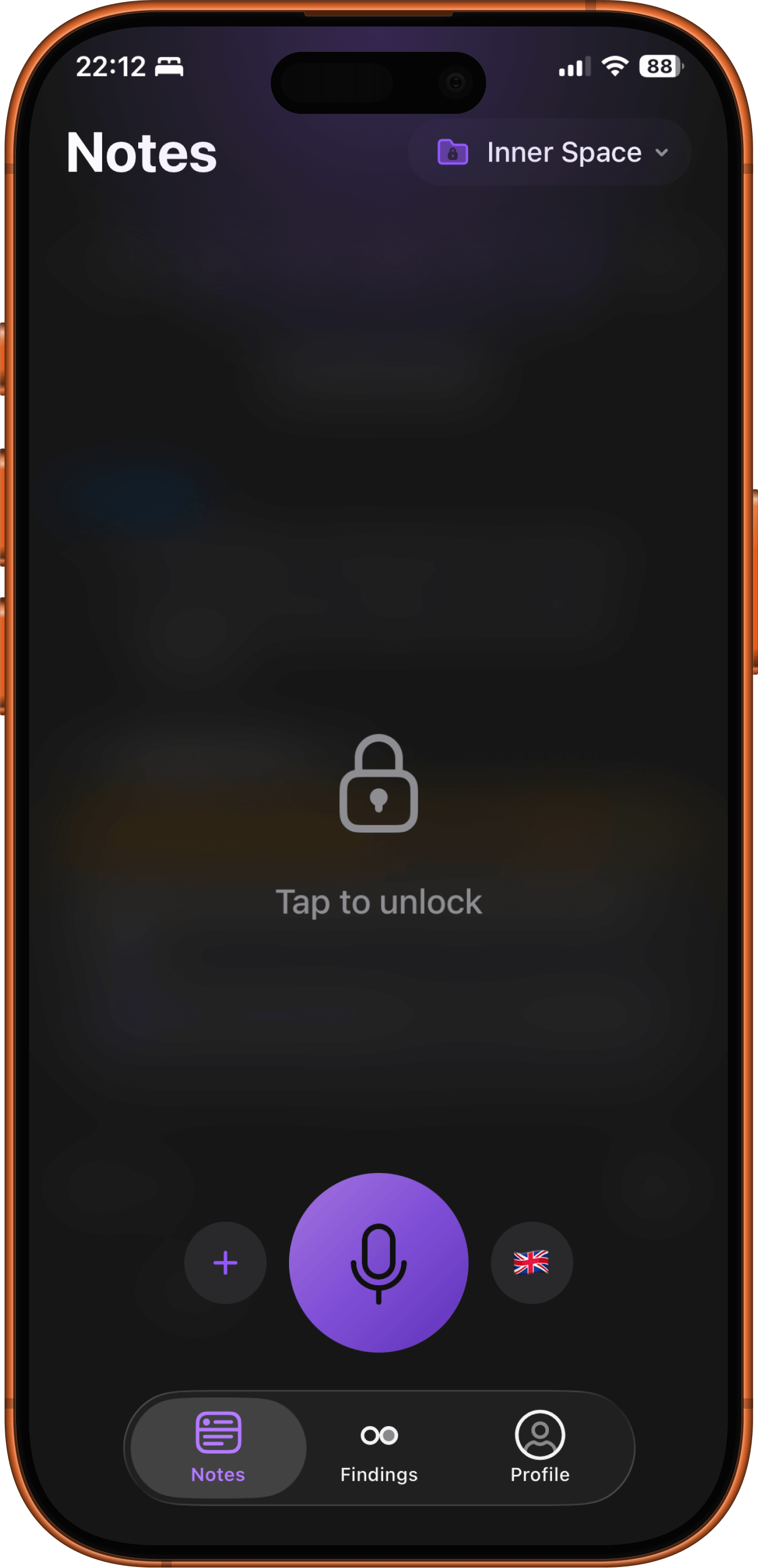 Password-protected folders with Face ID
